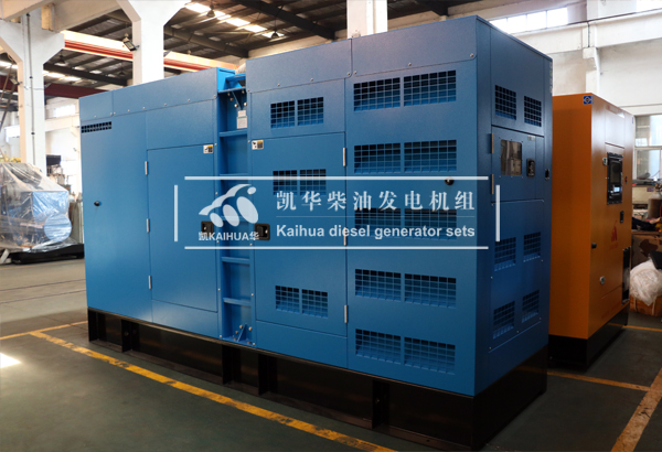 北京人防300KW静音发电机组成功出厂